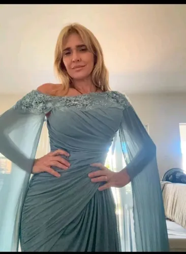 Vestido de festa elegante