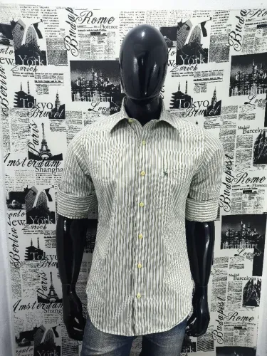 Camisa Social Abercrombie e Fitch Tam M Cód 4615 Usada/Original