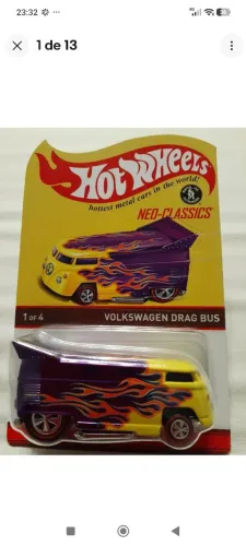 Hot Wheels RLC NEO-CLASSICS Volkswagen Drag Bus 2016 Series 14 N° 6220/7500