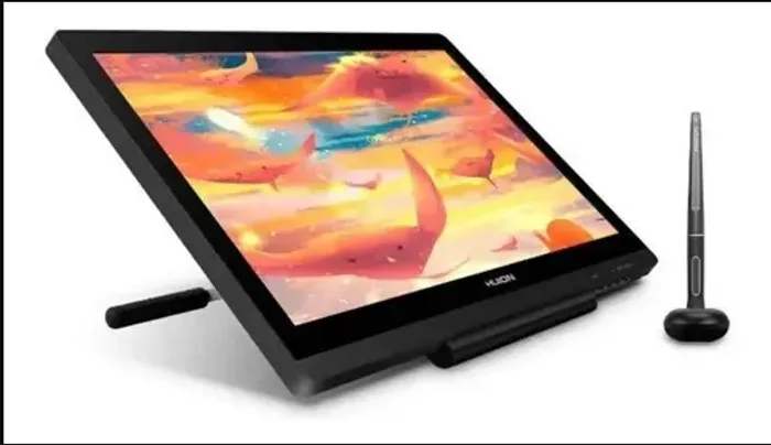 mesa pen display (digitalizadora) huion kamvas 20 model gs1901