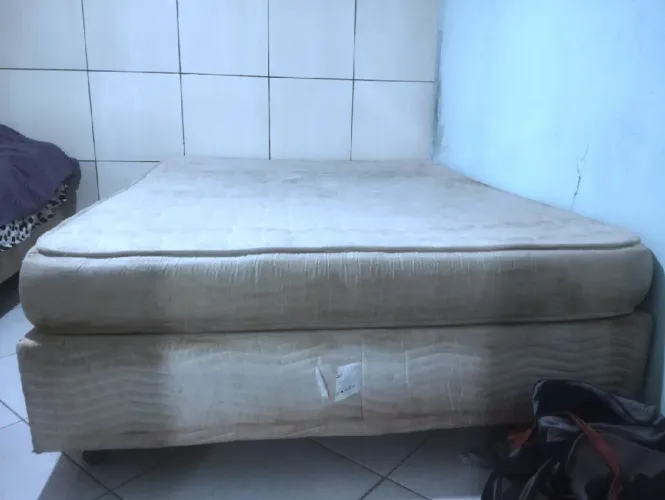 cama box casal / e fogão , vendo separado