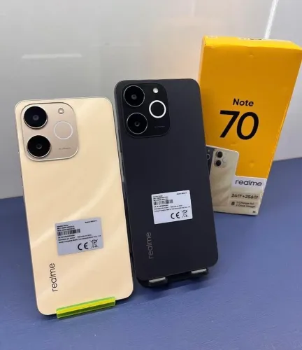 Smartphone Realme Note 70 256GB 8GB RAM NFC Tela 6.74 Lançamento Entregamos Gratis