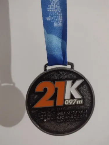Medalha meia maratona de São Paulo