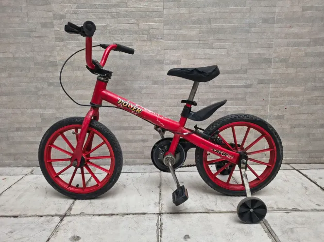 Bicicleta Caloi Aro 16 com Rodinha