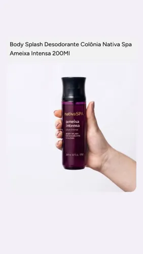 Body Splash Ameixa Intensa O boticário