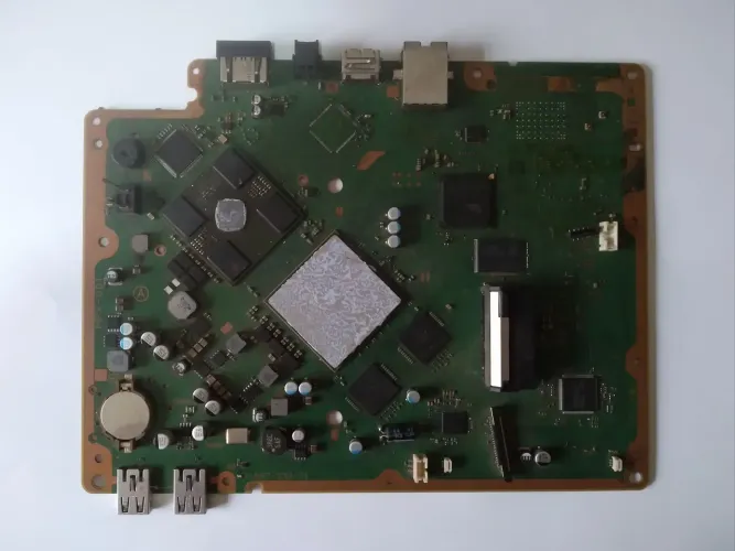 PLACA PS3 SUPER SLIM - RETIRADA DE PEÇAS