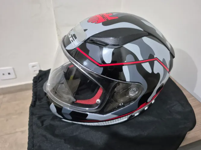 Capacete LS2 modelo Bravado 58 semi novo