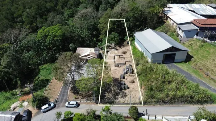 Terreno com Vista e Água Corrente 1.040 m² | Paulo Lopes/SC
