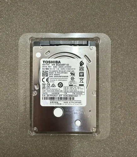 HD Toshiba Sata 1TB 5400rpm 2,5 polegadas