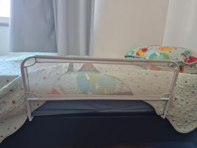 Grade de Proteção Antiqueda para Cama Infantil (4 Unidades ou Avulsa)