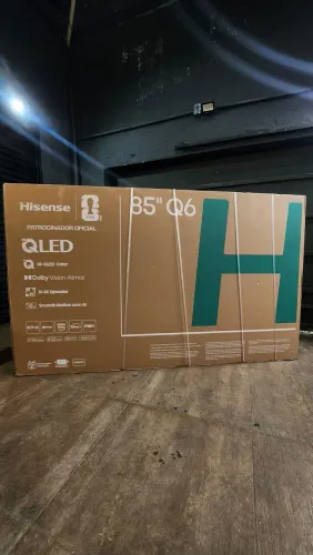 85 hisense Qled nova 1 ano de garantia
