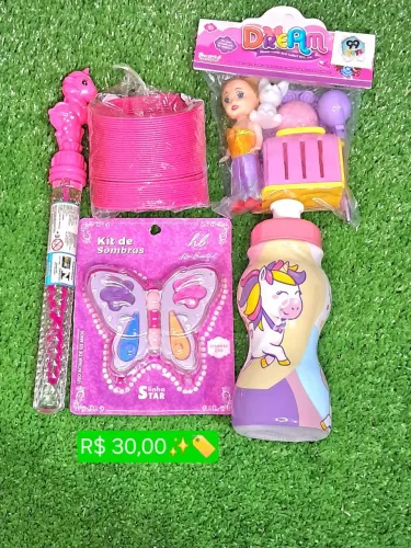 Kit brinquedos (menina)
