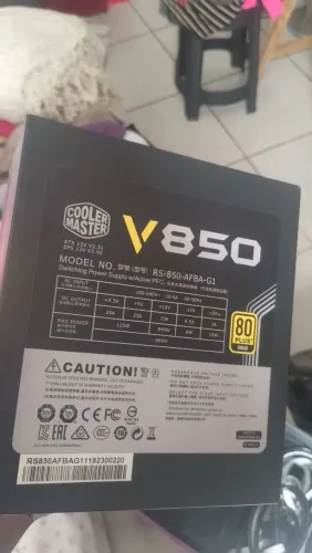 Fonte modular cooler master V850 Gold