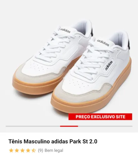Vendo tênis Adidas Park St 2.0 TAM 43 novo.
