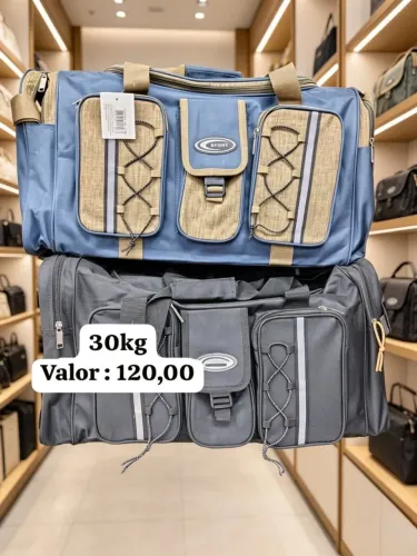 Bolsa de mão pra viagem