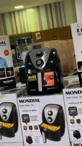 Airfryer Mondial 3,5 litros Grand Family Nova Lacrada Com Garantia