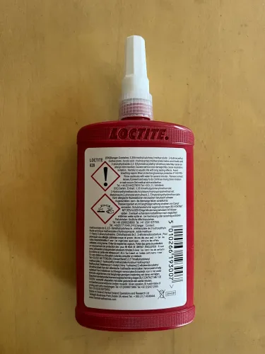 Loctite 620 de 250 ml (Código IDH 234779)