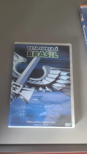DVD intitulado Esta Força e a FAB, raridade para colecionador.