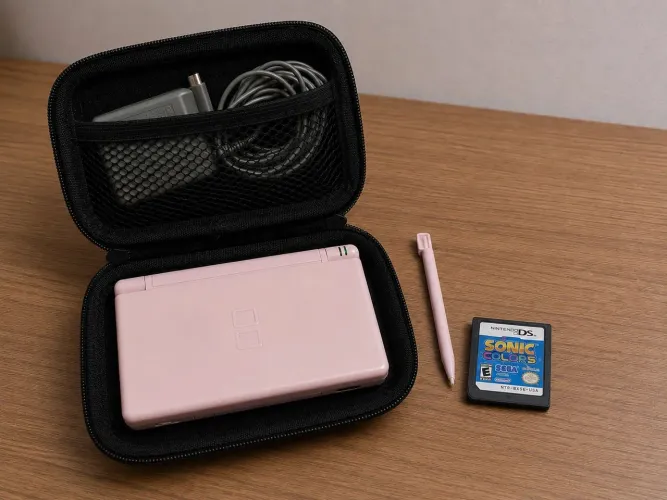 Nintendo ds lite rosa