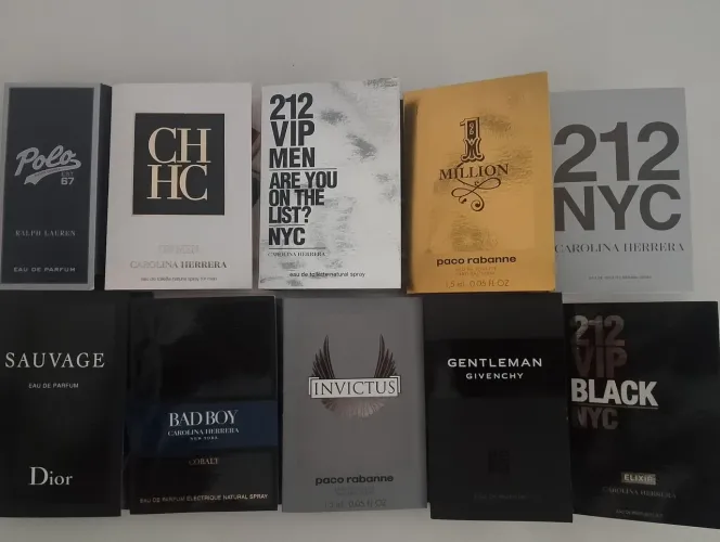 Kit 10 Amostras Importadas Masculinas Originais