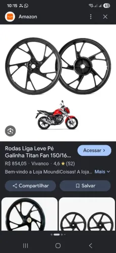 Doação roda moto