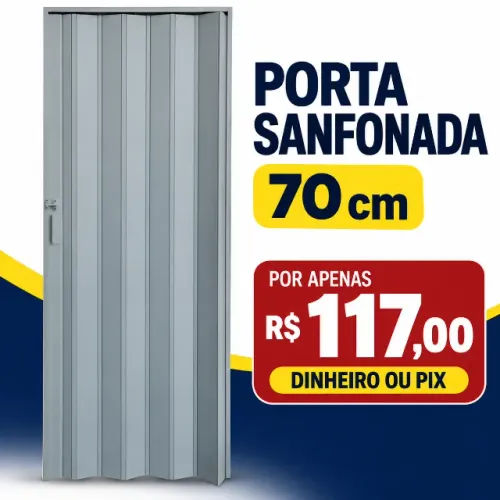 Porta Sanfonadas De 70 cm