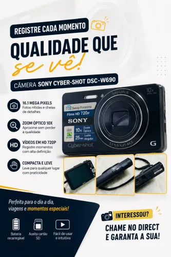 Vende câmera fotográfica antiga 