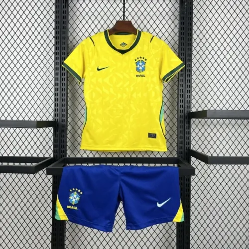 Kit Infantil do Brasil Copa do Mundo 2026 - Amarela