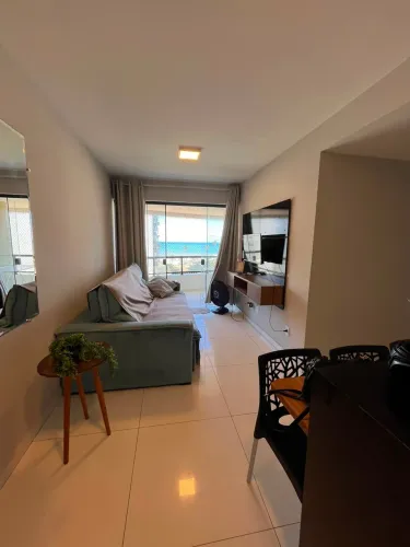 Apartamento 2 Quartos Mobiliado com Vista Mar no Palazzo de Milano