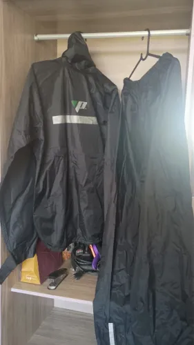 Capa de chuva motoqueiro