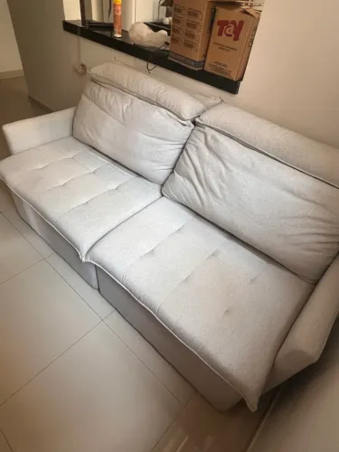 Sofá retrátil 2 lugares 