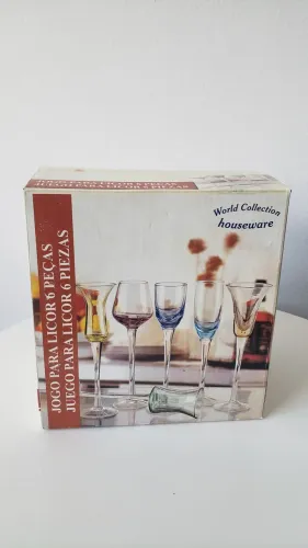 Jogo para licor World Collctior vintage  n 