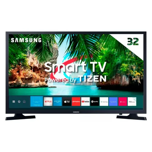 Smart Tv Samsung 32 Polegadas HD Tizen T4300 Bivolt Wifi Nova + Brinde