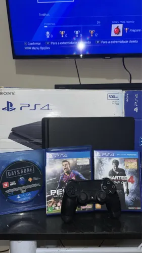 PS4 SLIM C/CAIXA