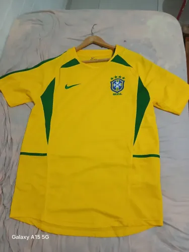 Camisa Brasil 2002 versão torcedor