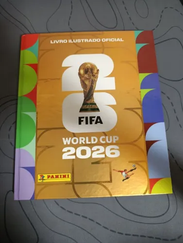 Álbum Oficial da Copa do Mundo FIFA 2026 COMPLETO + extra sticker