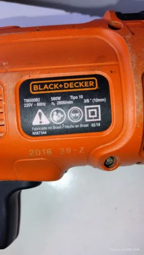 Furadeira Black Decker(com defeito)