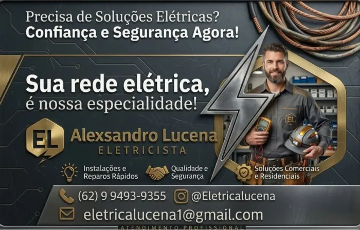 Eletricista Residencial e Comercial - Atendimento rápido e urgências