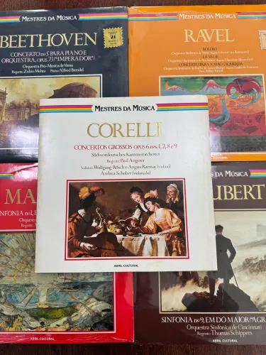 Coleção Vinil Abril Década 70 Lacrado SEM USO