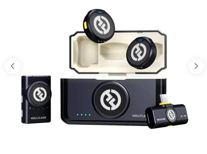 Microfone Hollyland Lark M2 Duo Completo - Seminovo.