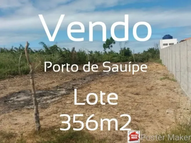 Seu refúgio no Litoral Norte: Terreno 356m² em Porto de Sauípe! O sonho da casa de ?