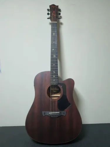 VIOLÃO ELÉTRICO TAGIMA GRAN RESERVA JUNINHO AFRAM DARK MAHOGANY 