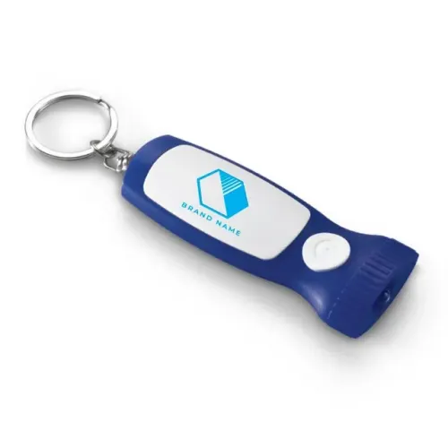 10 CHAVEIRO COM LED CLEAT AZUL - 4X0 - 10unid - GIFT1498