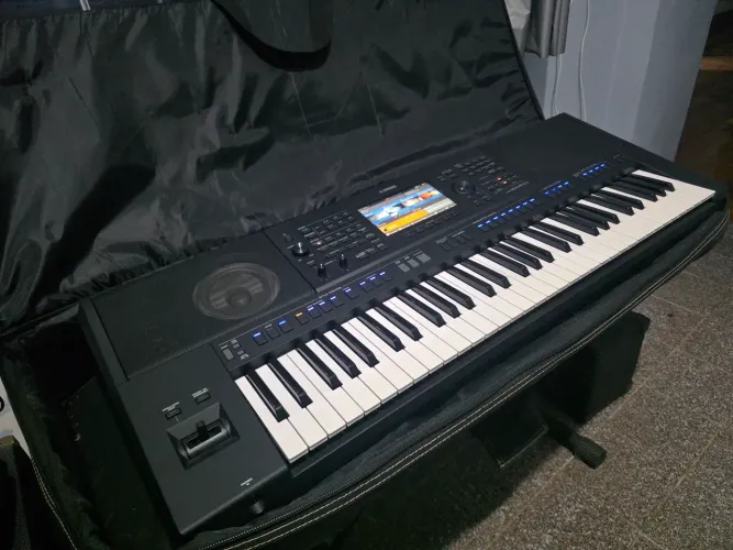 Teclado Yamaha PSR-Sx900 de 61 teclas Preto