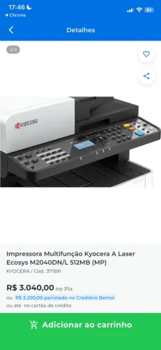 Impressora laser