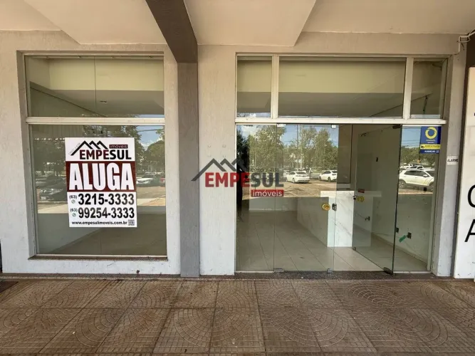 Sala comercial p/ locação na Av. JK em Palmas, TO