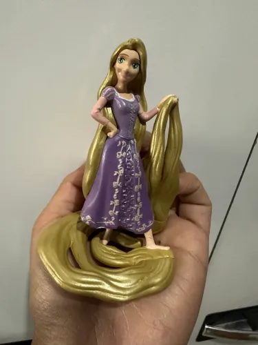 miniatura rapunzel enrolados da disney original 