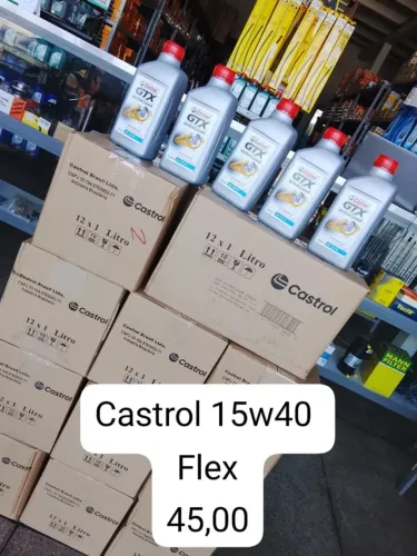 OLEO 15W40 CASTROL 45,00 LITRO
