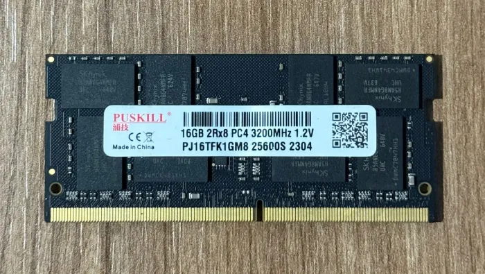Memória RAM Notebook 16GB DDR4 3200 MHz Puskill Skhynix