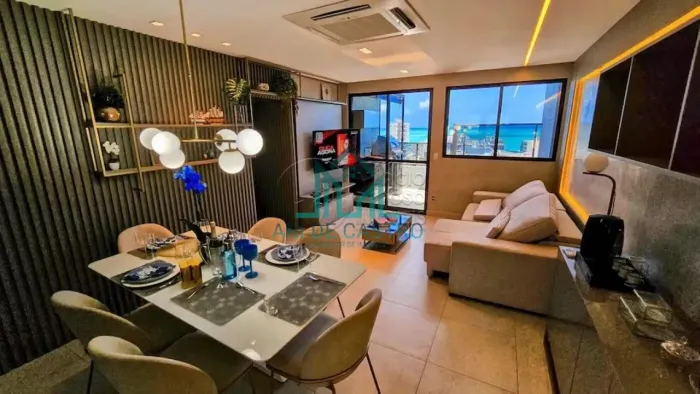 Apartamento Cobertura, 80m² Mobiliada com Piscina à venda na Ponta Verde - Maceió Alagoas